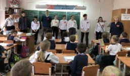 Фото. Выступления медиаторов
перед учащимися школы.
Фото. Выступления медиаторов
перед учащимися школы.
